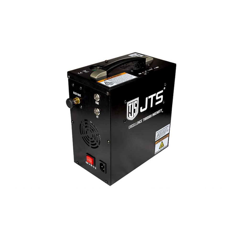 JTS Airguns - JTS COMP1 Portable PCP Air Rifle Compressor 4500 PSI with Auto Stop (Black)
