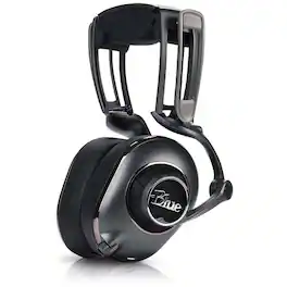 Logitech - Blue Mix-Fi Powered High-Fidelity Headphones with Integrated Audiophile Amplifier - Formerly known as Mo-Fi