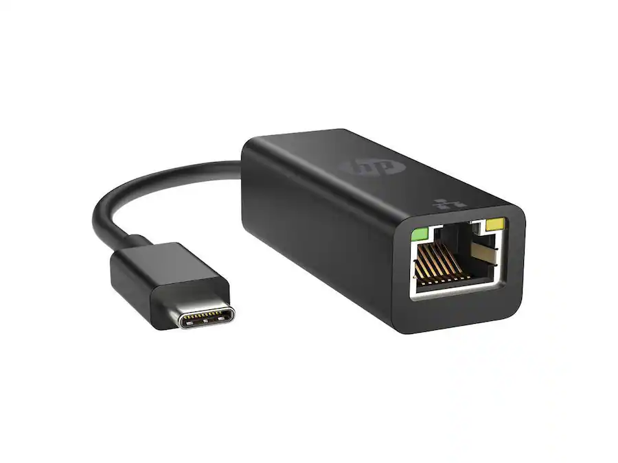 HP USB C to RJ45 Adapter G2 (4Z527AA) 1 Port, 128 MB/s, Portable Black ...