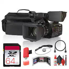 Sony - PXW-Z300 XDCAM Camcorder + 64GB Card + Large Case + More