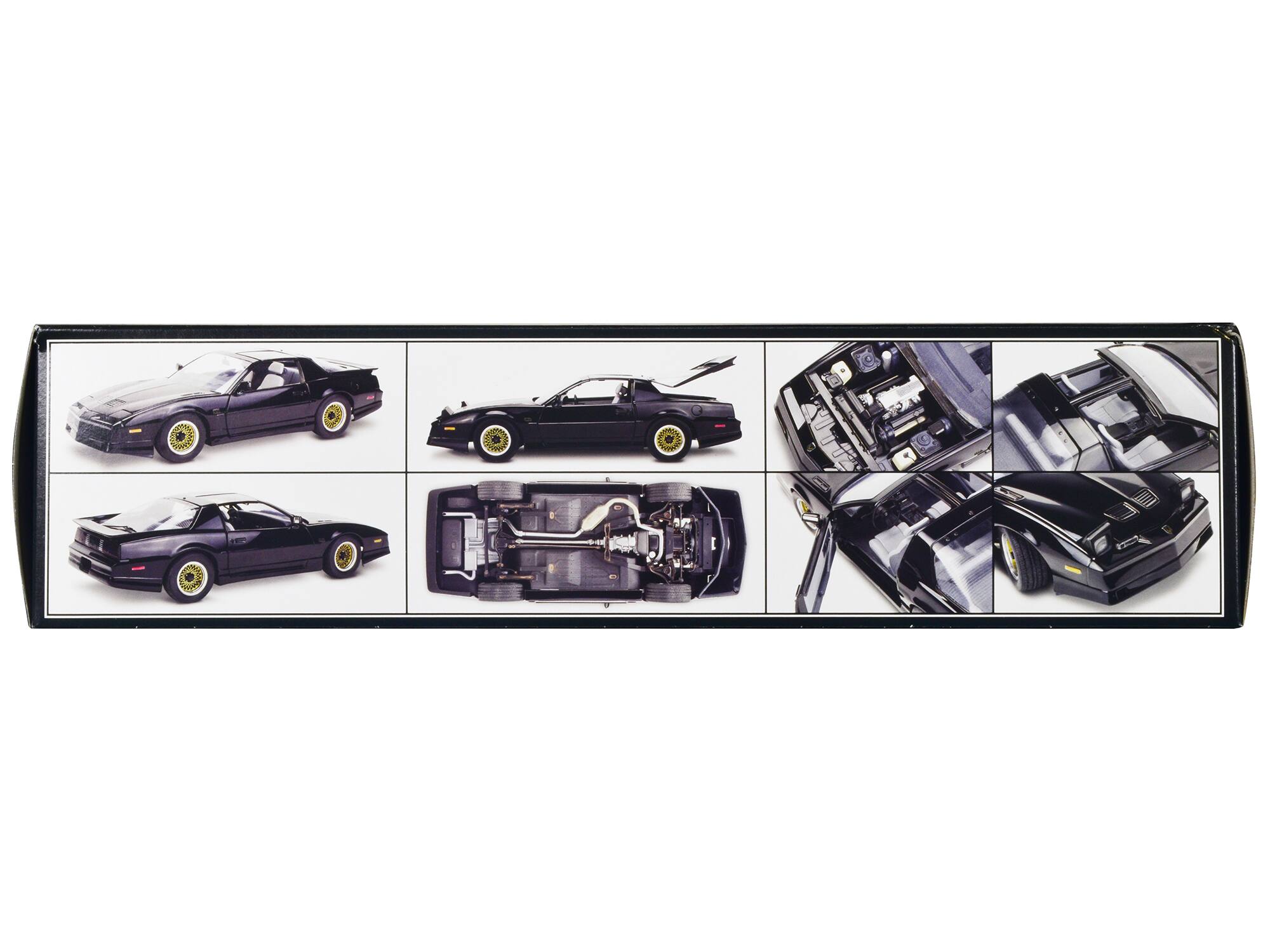 Left. Revell - Level 5 Model Kit 1987 Pontiac Firebird GTA 1/16 Scale Model by Revell - Black.