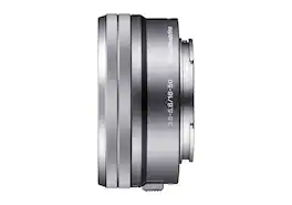 Sony - SELP1650 16-50mm Power Zoom Lens (Silver) - Silver