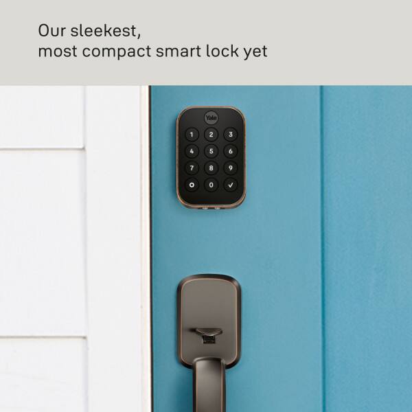 Our sleekest, most compact smart lock yet