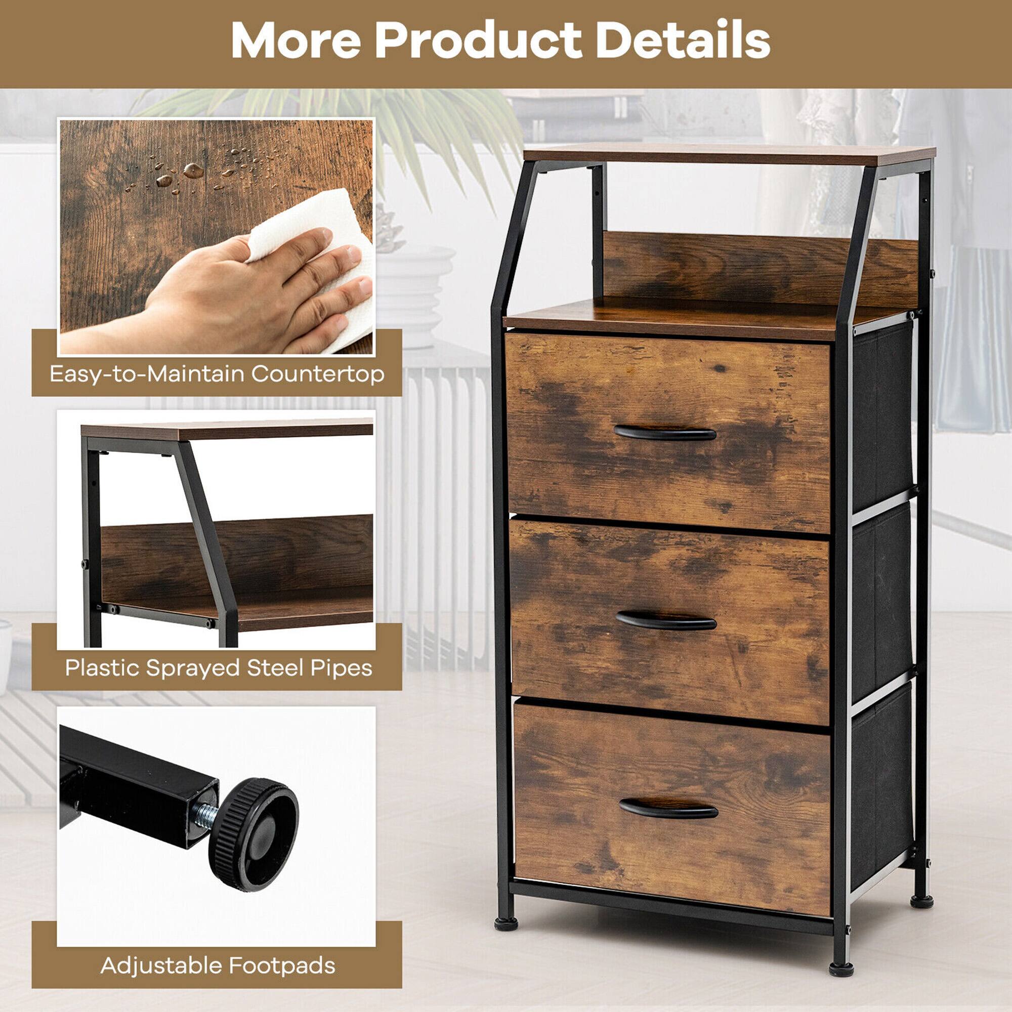 More Product Details

- Easy-to-Maintain Countertop
- Plastic Sprayed Steel Pipes
- Adjustable Footpads