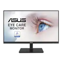 ASUS - 27" FHD IPS 75Hz Monitor with FreeSync (DisplayPort, HDMI, VGA) - Black - Front_Zoom