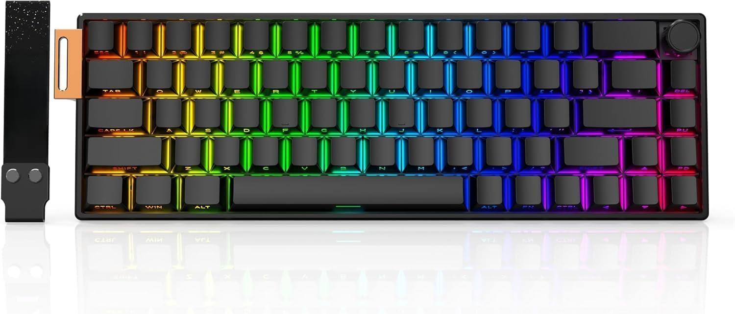 Aluminum Black-PBT Side Printed Keycaps