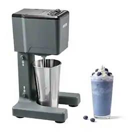 VEVOR - Milkshake Maker, 150W Milk Shake Maker Mixer, Single Head Drink Mixer Blender Machine, Dual-Speed Adjustment Milkshake - Gray