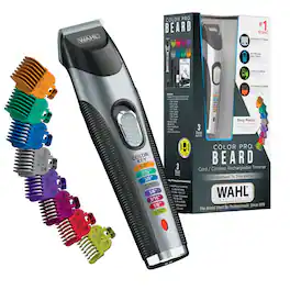 Wahl - Color Pro Beard Trimmer - Cord Cordless Rechargeable Grooming Kit - 9891-100-MI