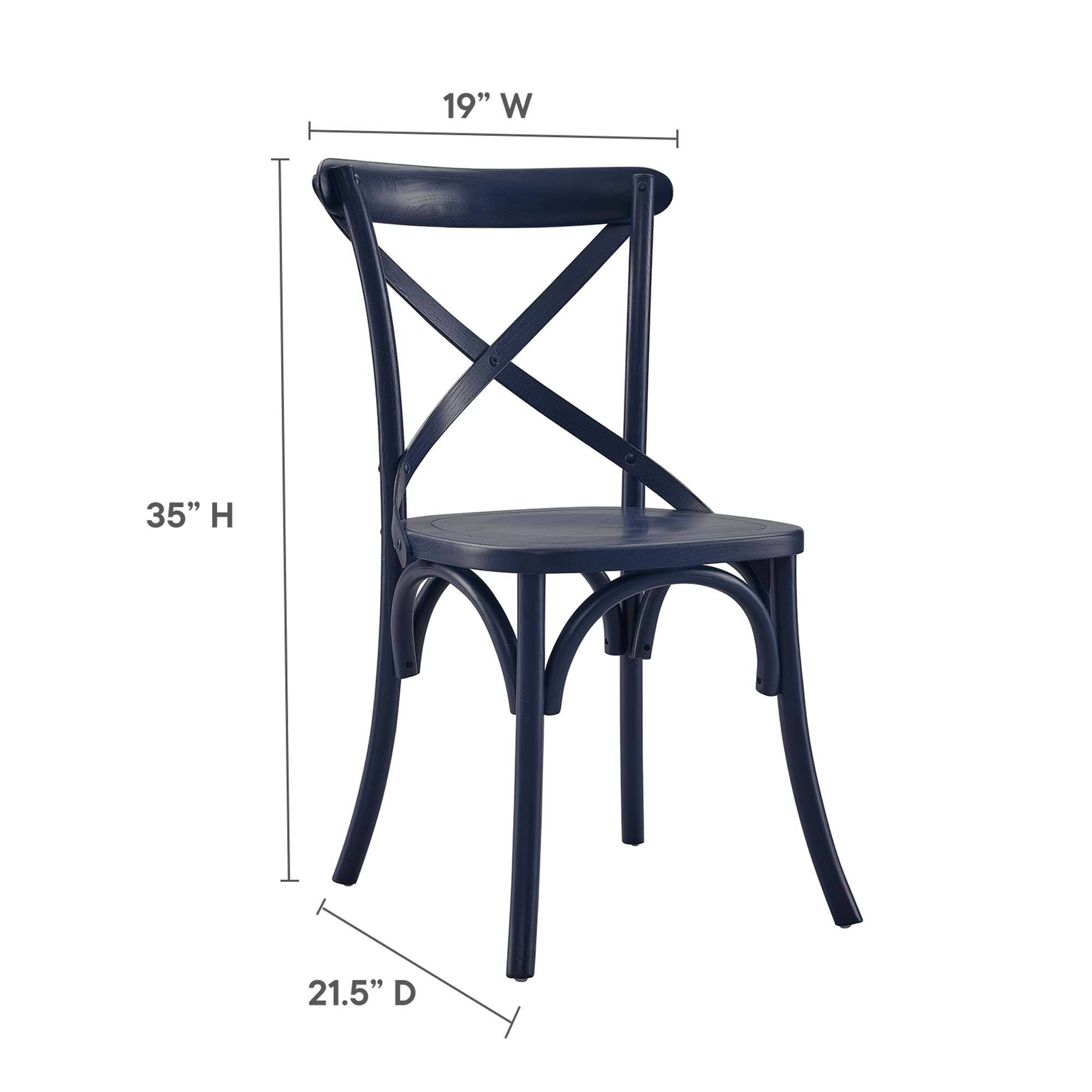 19" W x 35" H x 21.5" D
