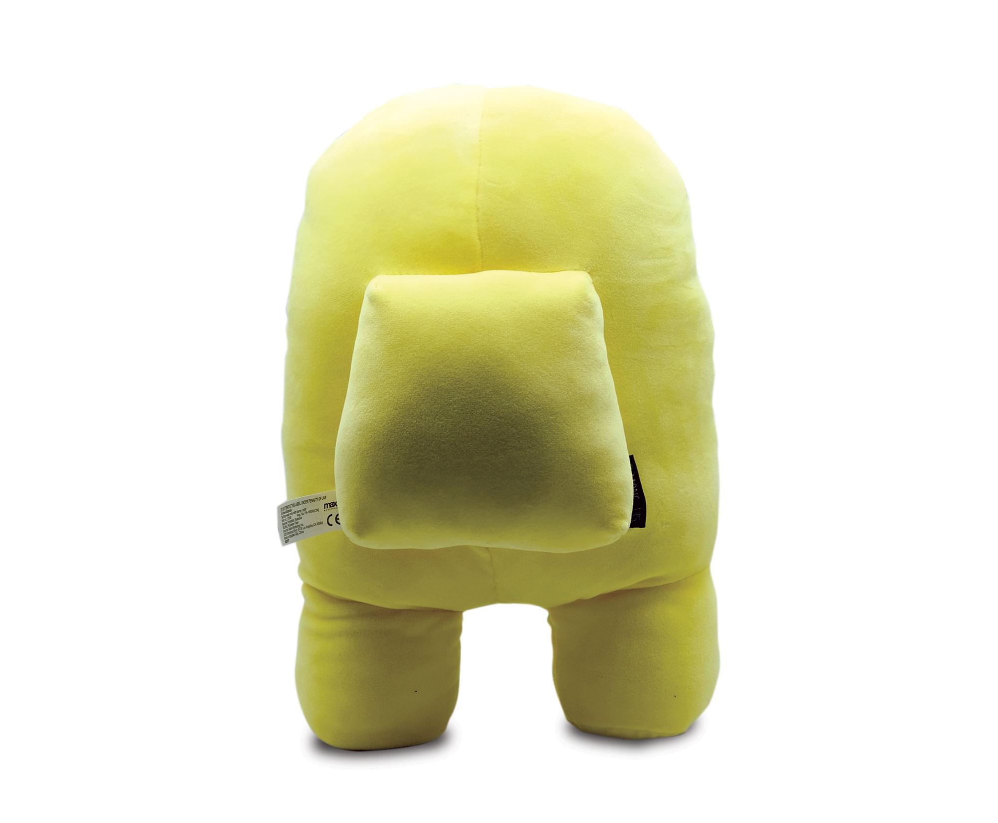 Alt View 10. Maxx Marketing - Among Us 16 Inch Super Soft Plush | Yellow Crewmate - Yellow.