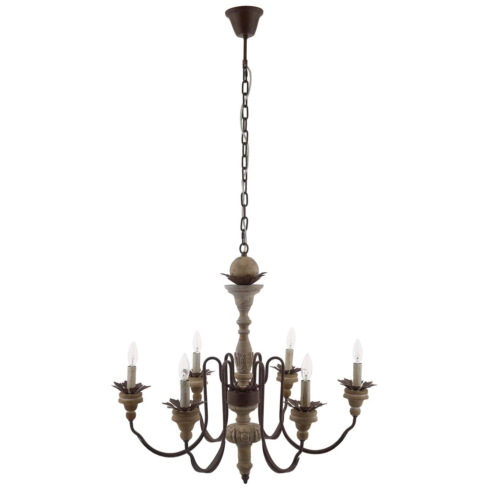 Angle. Modway - Bountiful Vintage French Pendant Ceiling Light Candelabra Chandelier by Modway - Black.