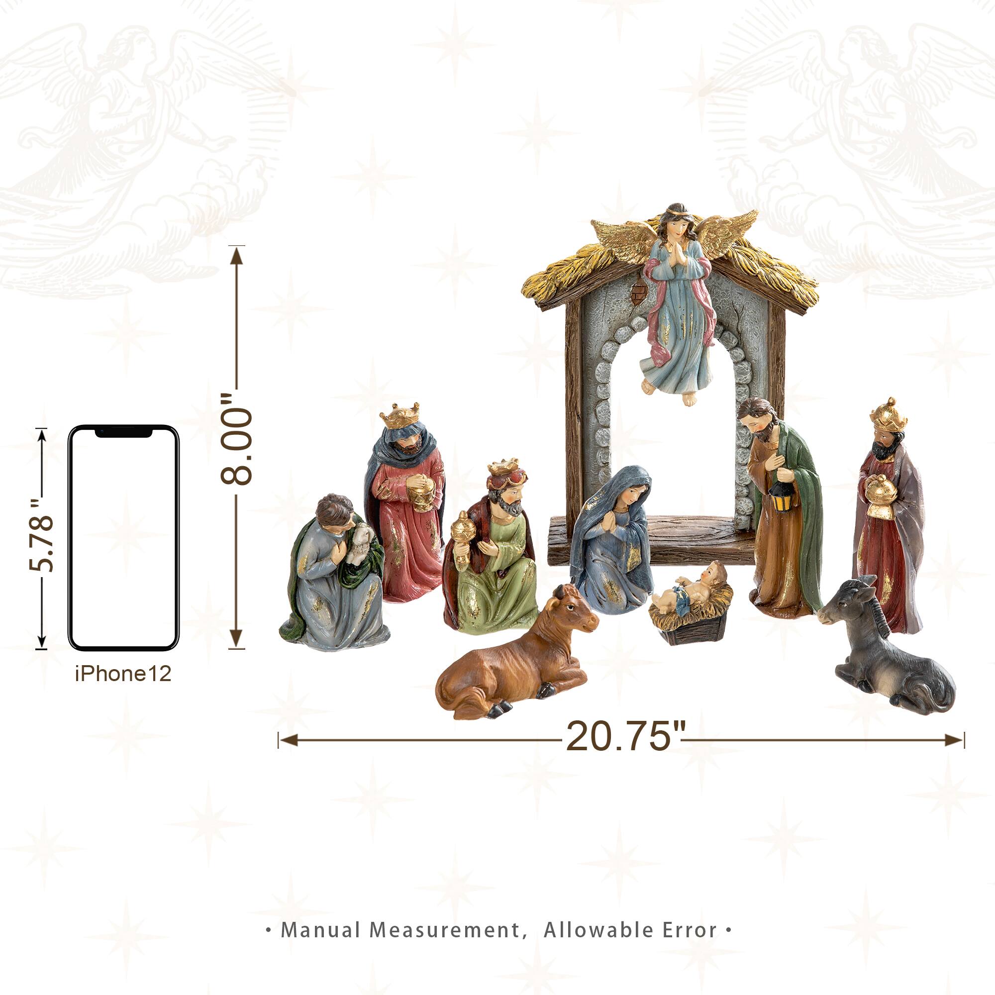 5.78" iPhone12  
8.00"  
20.75"  
Manual Measurement, Allowable Error