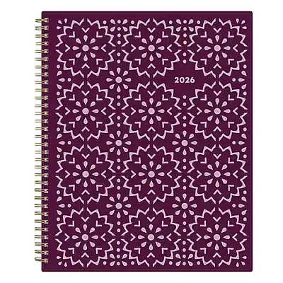 Front. Blue Sky - 2026 Gili 8.5" x 11" Weekly & Monthly Planner, Plastic Cover - Multicolored.
