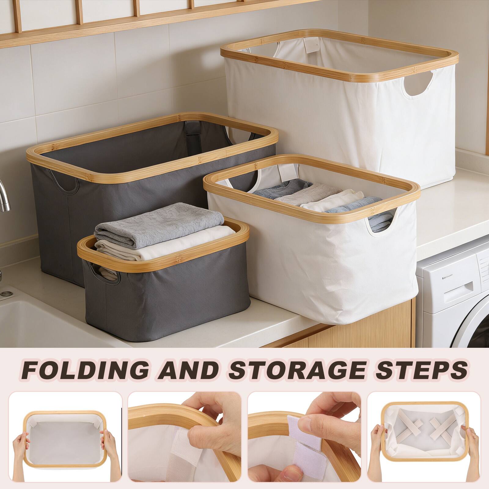 FOLDING AND STORAGE STEPS
