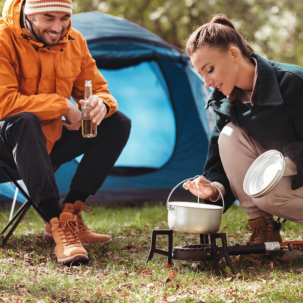 Alt View 2. Empava - Propane Refill Adapter – 1LB to 20LB Tank Converter, Auto Shutoff, Solid Brass, CSA Certified for Grills/Camping - Black.