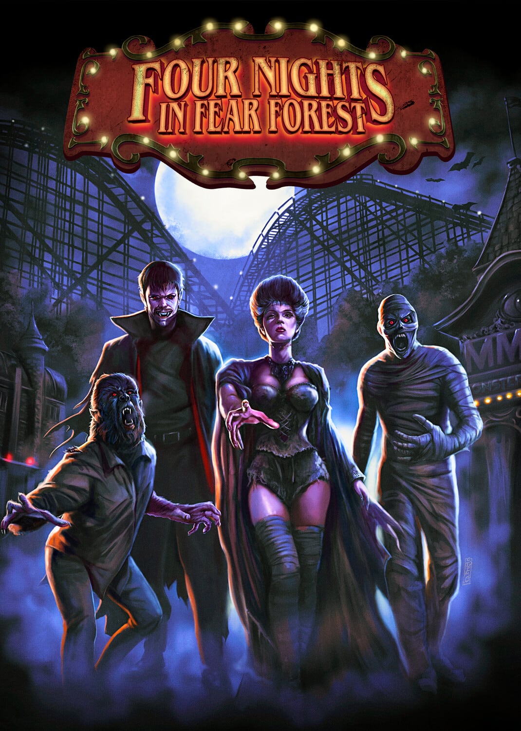 Four Nights in Fear Forest  - DVD