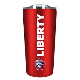 The Fanatic Group - Liberty Flames 18oz. Stainless Steel Soft Touch Tumbler - Multicolor