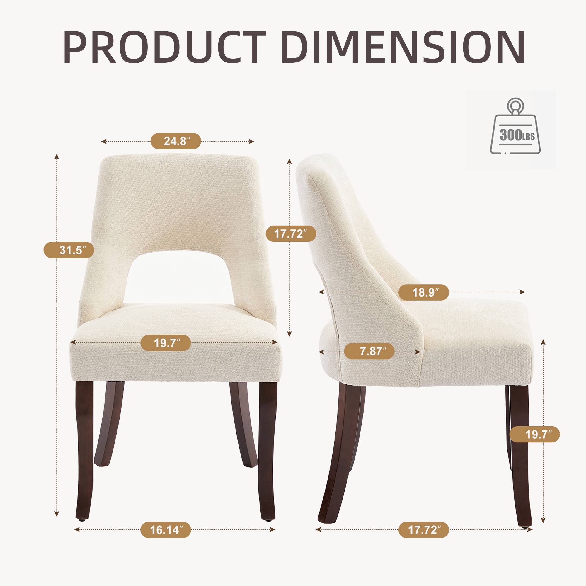PRODUCT DIMENSION

- 24.8"
- 31.5"
- 17.72"
- 18.9"
- 19.7"
- 7.87"
- 19.7"
- 16.14"
- 17.72"

300LBS