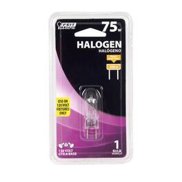 FEIT ELECTRIC - 75 W JCD Specialty Halogen Bulb 180 lm Warm White 1 pk