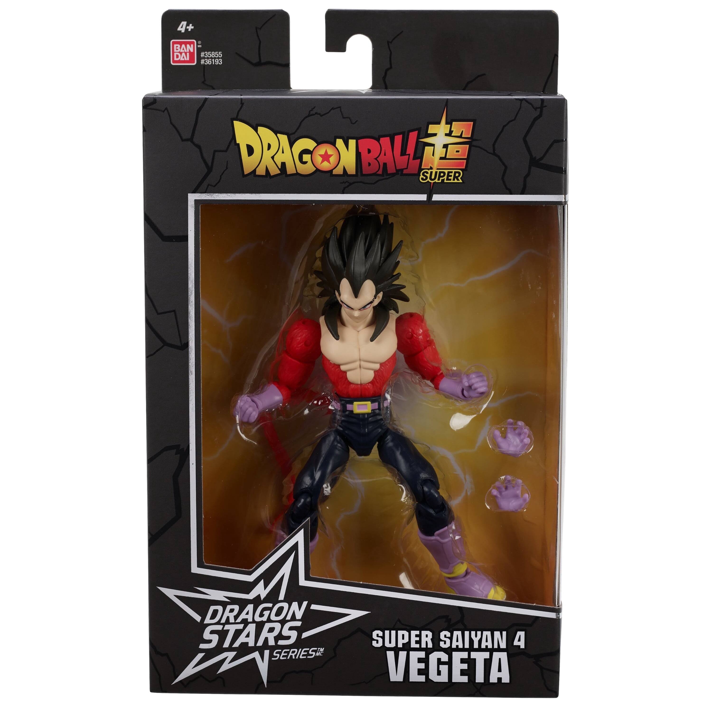 4+ BANDAI #35855 #361933 DRAGONBALL SUPER DRAGON STARS SERIES SUPER SAIYAN 4 VEGETA