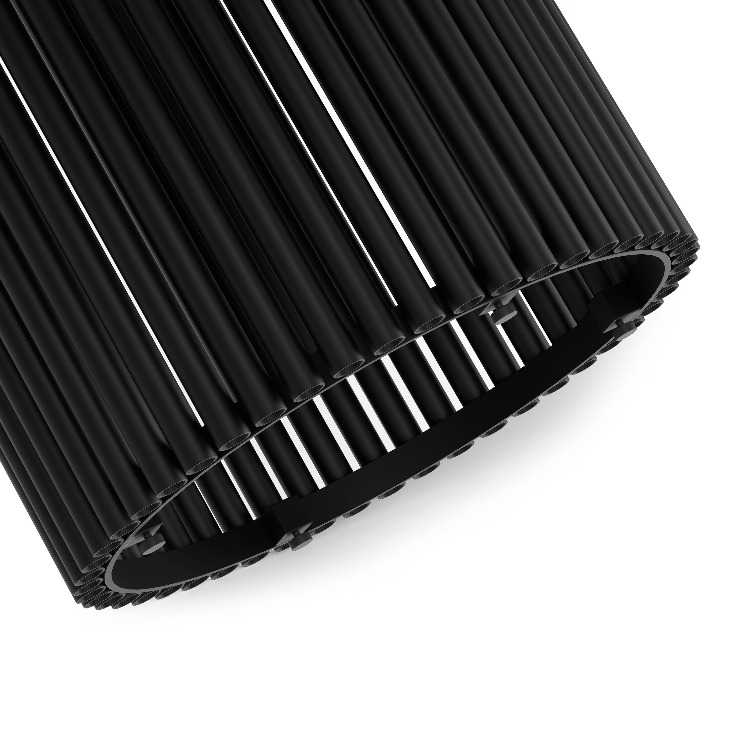 Alt View 1. Simpli Home - Demy 18 inch Industrial Metal Accent Table in White Genuine Marble & Black Metal, Assembled - White Marble / Black.