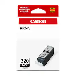 Canon - 220 Standard Capacity - Ink Cartridge - Black
