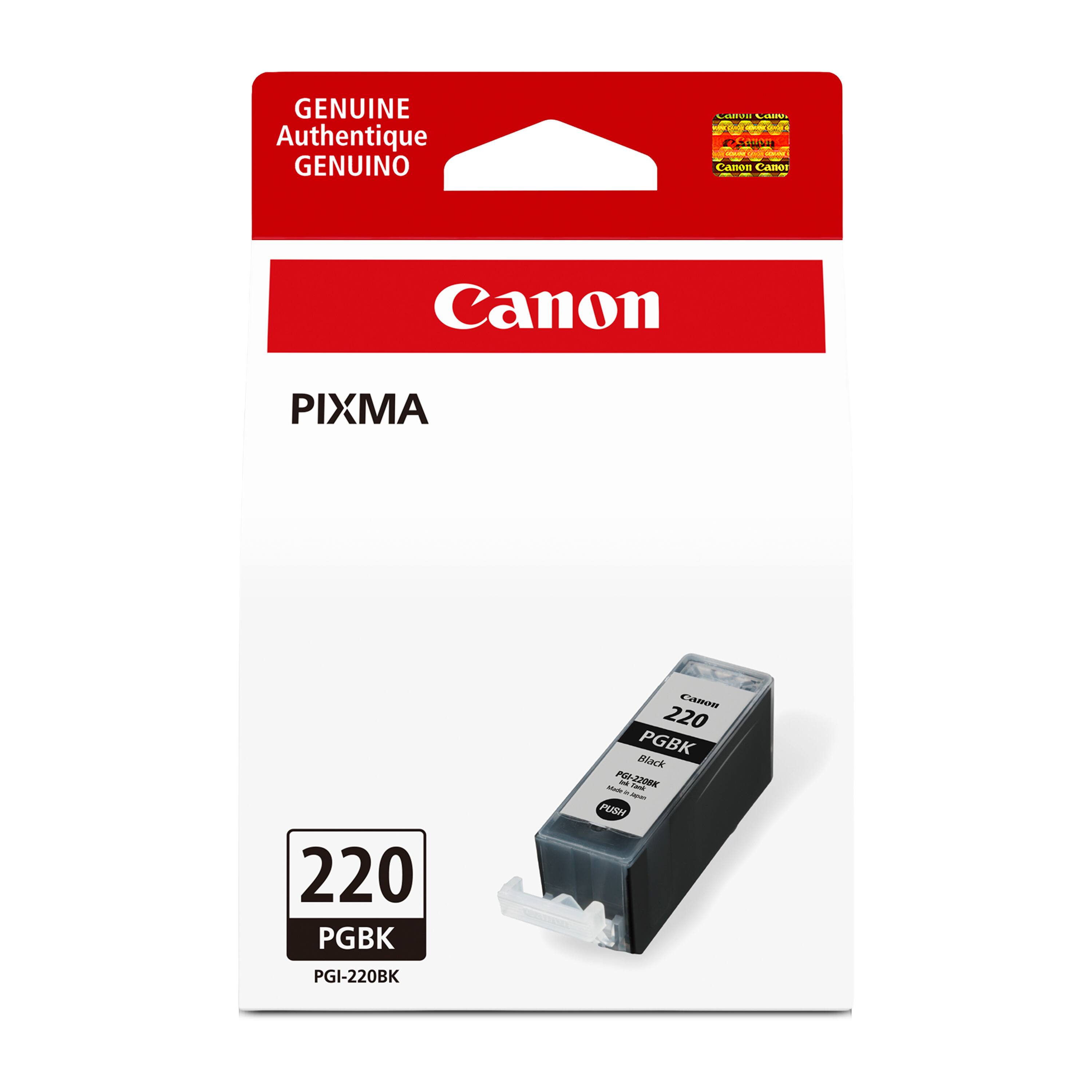 Canon - 220 Standard Capacity - Ink Cartridge - Black