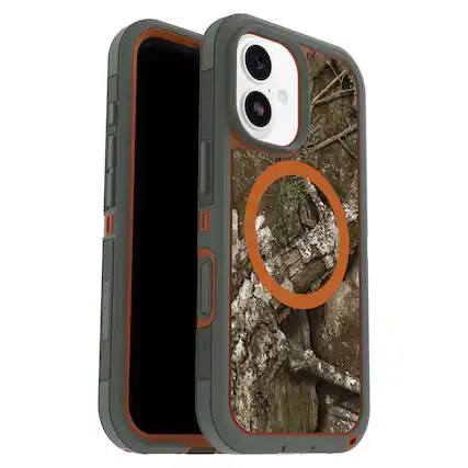 Front. OtterBox - Defender Series Pro XT Hard Shell for Apple iPhone 17 - Green.