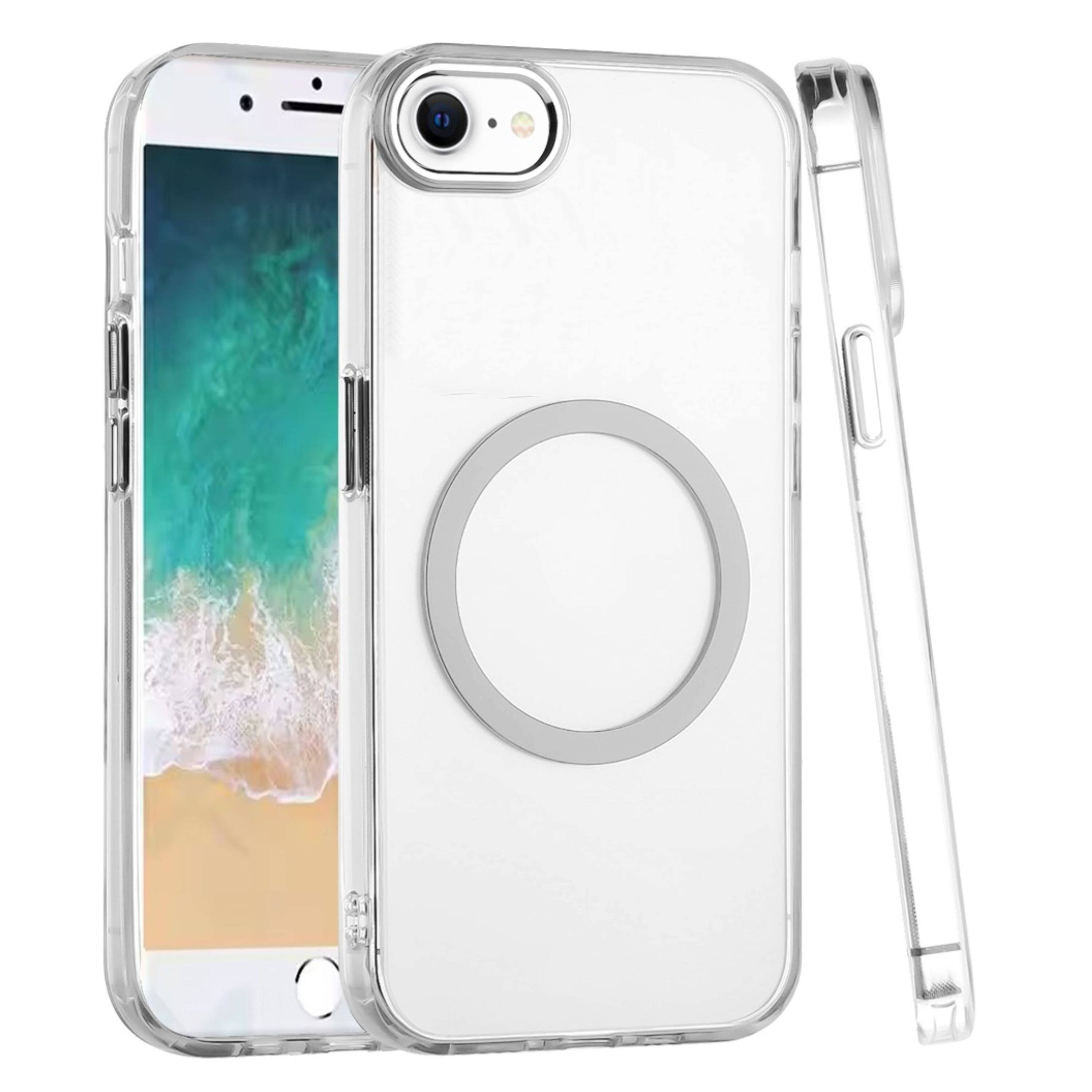Kitcheniva - Hybrid Raised Camera Bezel Magnetic Circle Phone Case With Tempered Glass For iPhone 16e/17e - Clear price history on PriceWatchPro