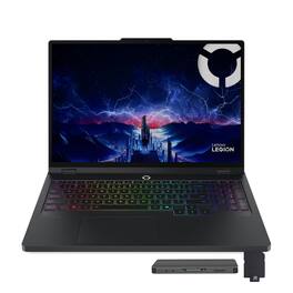 Lenovo - Legion Pro 5 16" 2k Gaming Laptop,Intel i7-14650HX,GeForce RTX 5060,32GB RAM,1TB SSD+1TB Dock Set,Win11Pro - Black