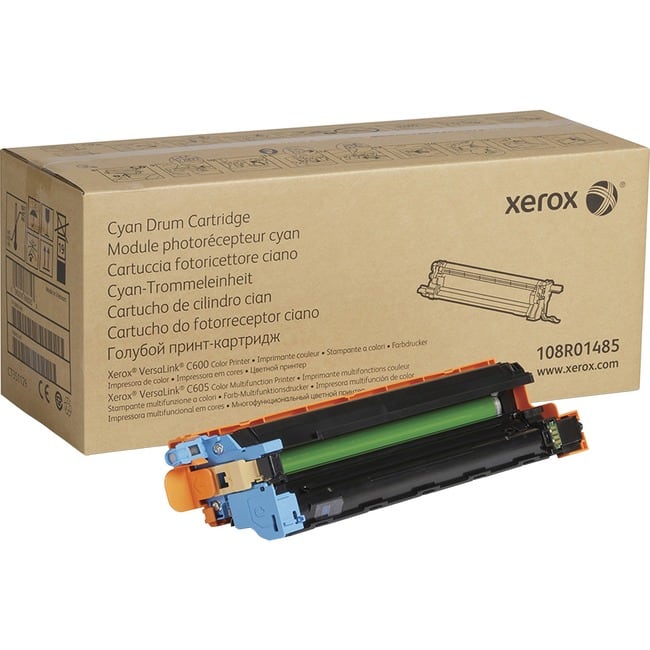 Genuine Xerox Drum Cartridge For VersaLink C600/C605 - Laser Print Technology - 40000 Pages - 1 Each - Cyan