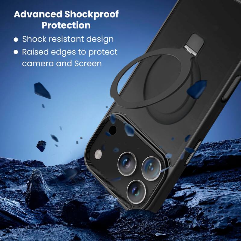 Advanced Shockproof Protection

- Shock resistant design
- Raised edges to protect camera and screen