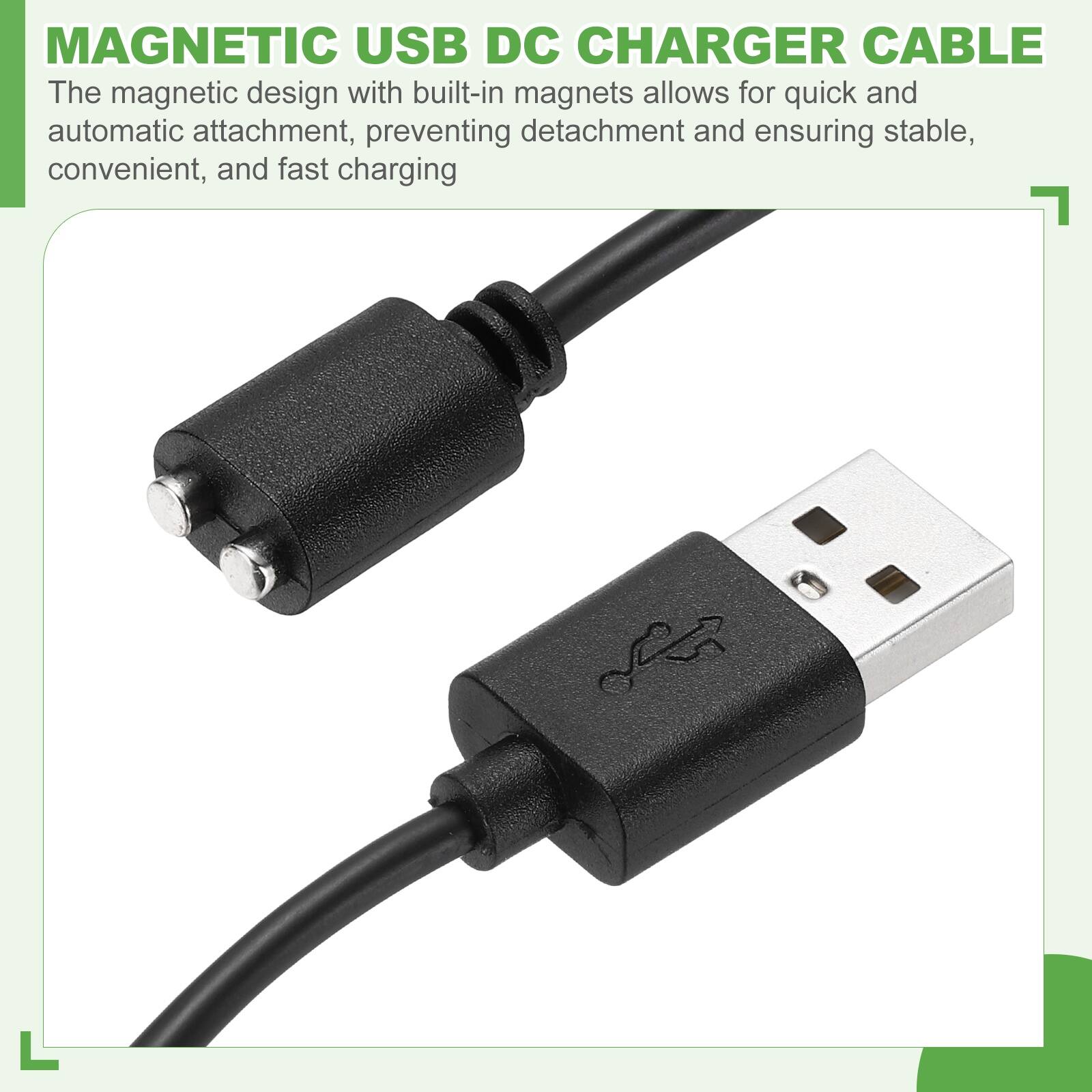 MAGNETIC USB DC CHARGER CABLE

The magnetic design with built-in magnets allows for quick and automatic attachment, preventing detachment and ensuring stable, convenient, and fast charging.
