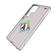 Alt View 1. Keyscaper - Los Angeles Angels Cooperstown Galaxy Clear Case - S24 - Multicolor.