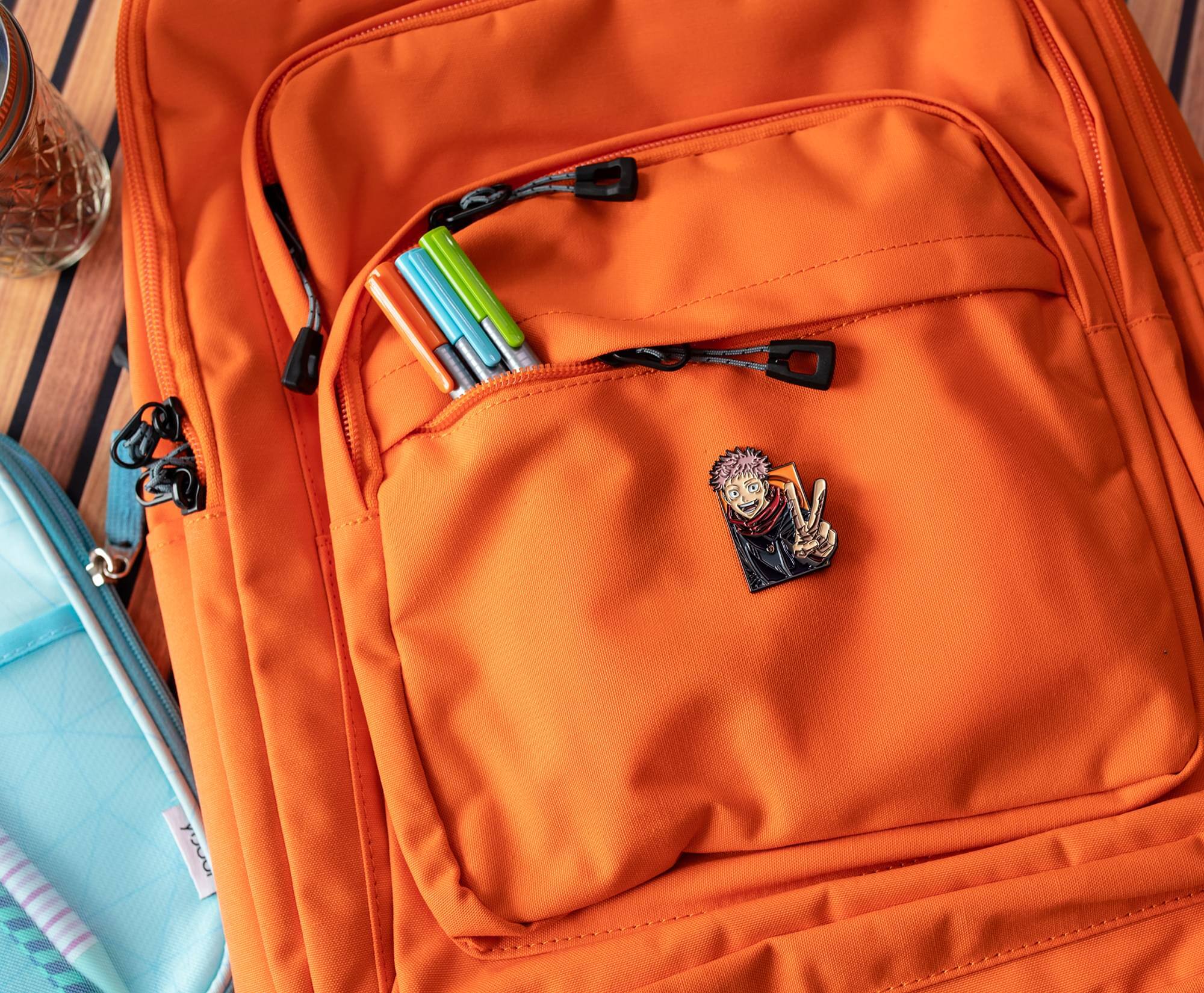 Alt View 2. SalesOne LLC - Jujutsu Kaisen Yuji Itadori Limited Edition Enamel Pin | Anime Expo 2022 Exclusive - Black.