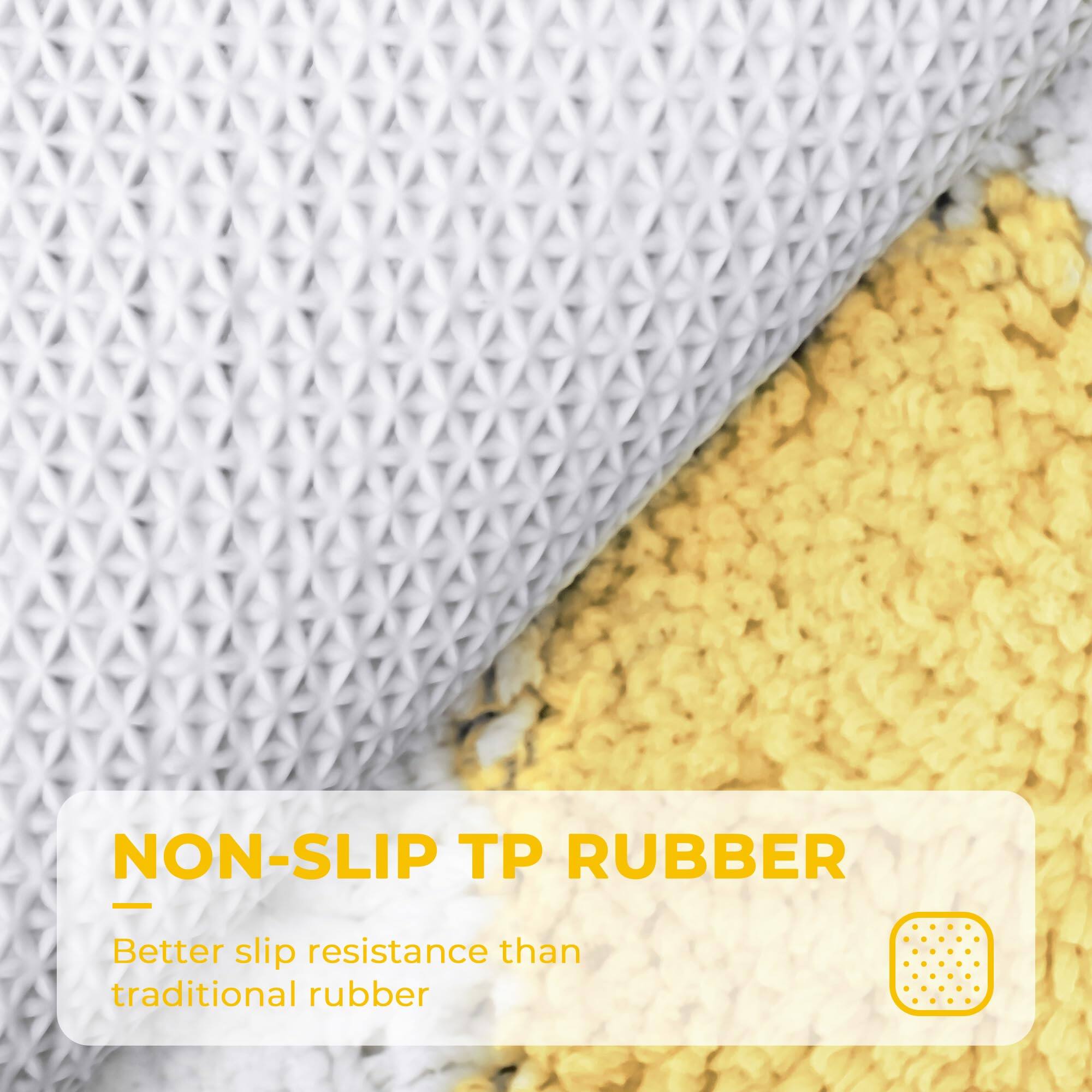 NON-SLIP TP RUBBER  
Better slip resistance than traditional rubber