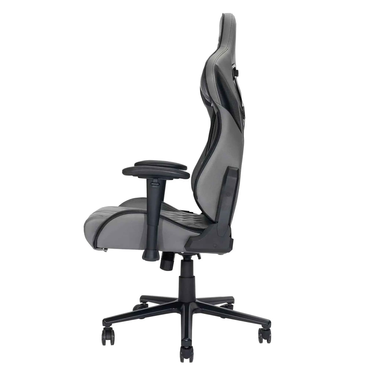 Alt View 8. Techni Sport - XL Ergonomic Gaming Chair with Durable Steel Frame - Grey.