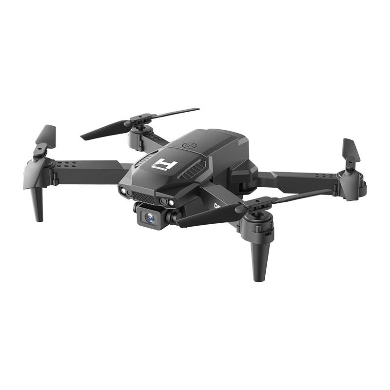 BEARSOLIM- H4 Foldable 480P Dual-Camera Drone with Obstacle Avoidance & WiFi FPV