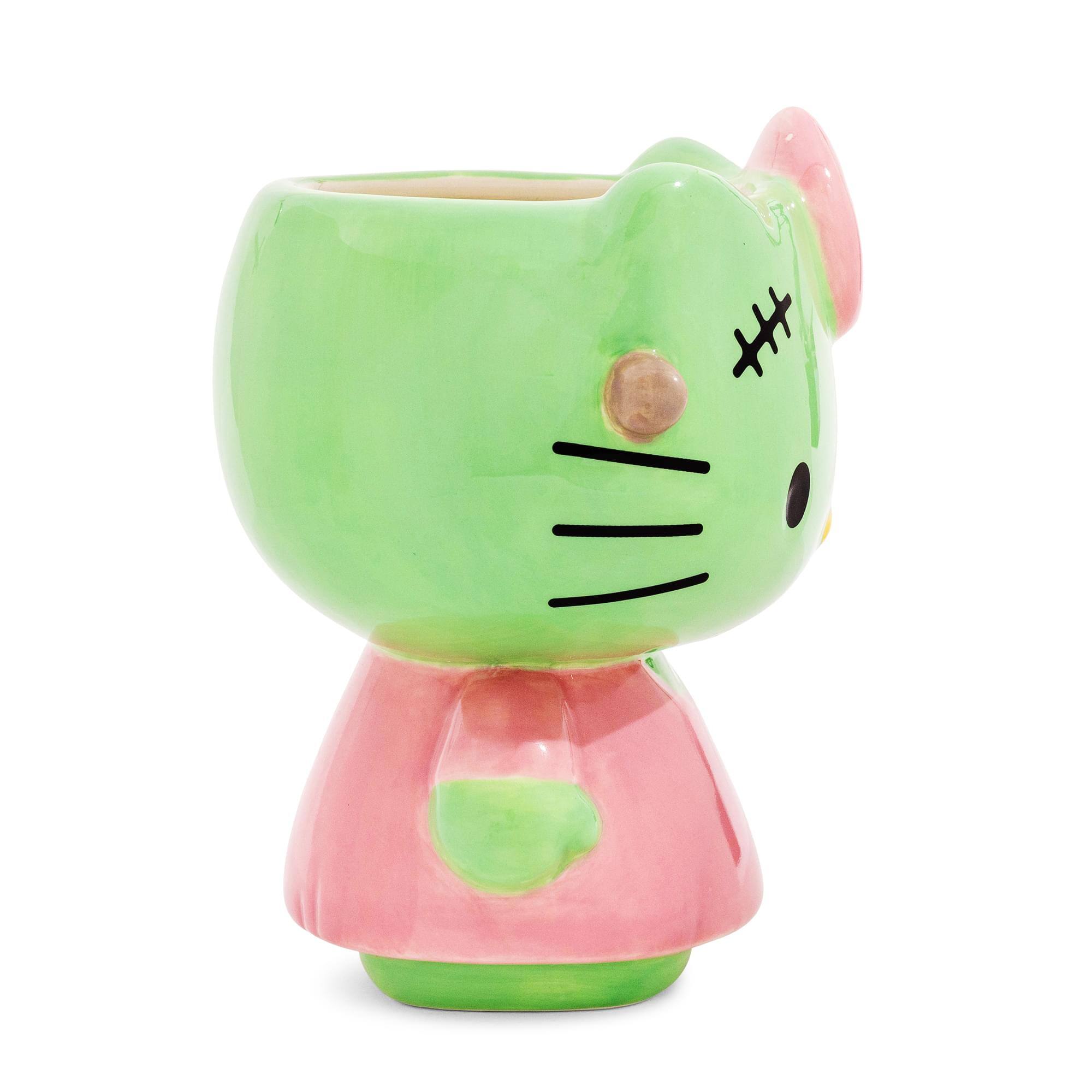 Alt View 10. Silver Buffalo - Sanrio Hello Kitty Frankenstein Pink Dress 20-Ounce Ceramic 3D Sculpted Mug - Multi-Colored.