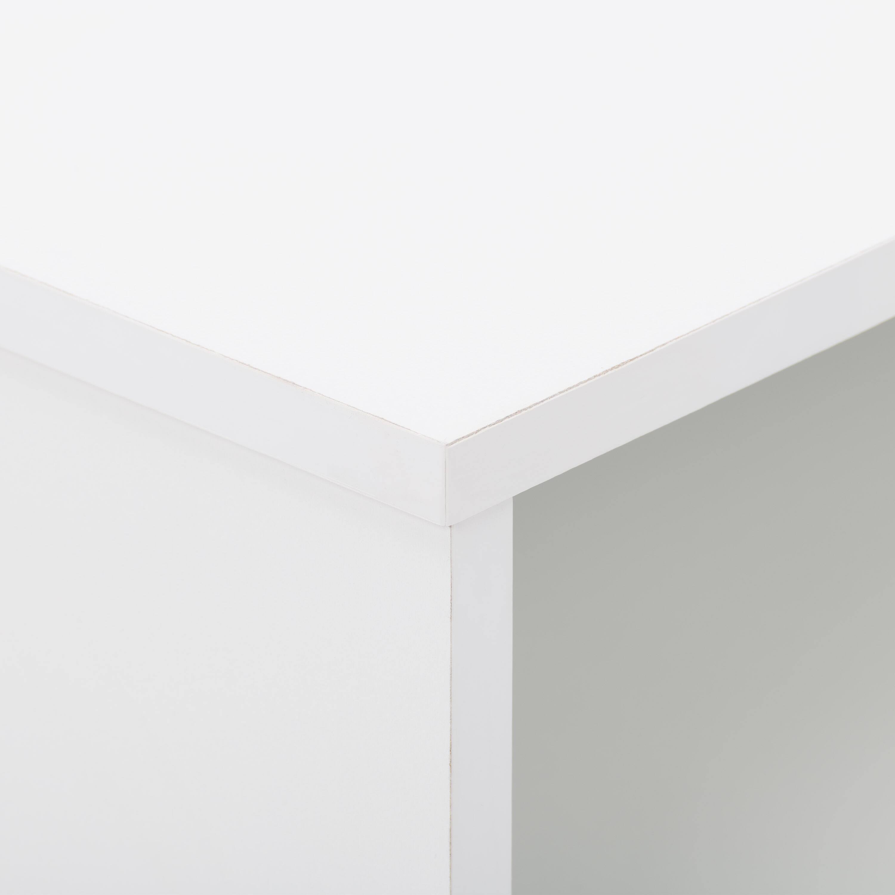 Alt View 14. CorLiving - Hollywood Collection TV Stand with Open Cabinets for Most TVs up to 85" - White.