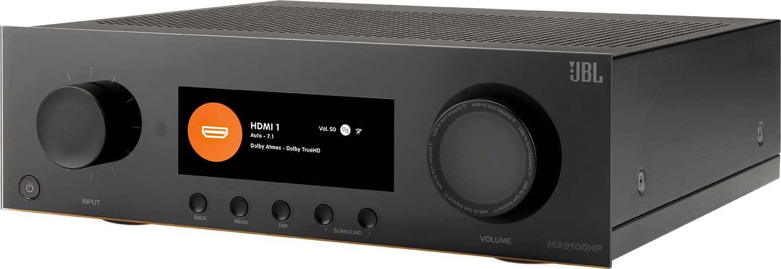 JBL - MA9100HP 9.2ch. 8K High Performance AV Receiver - Black