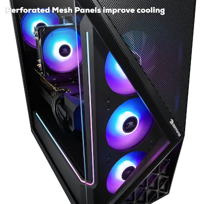 iBUYPOWER Slate Gaming Desktop PC Intel Core Ultra 7 265F, NVIDIA iBUYPOWER Slate Gaming Desktop PC Intel Core Ultra 7 265F, NVIDIA