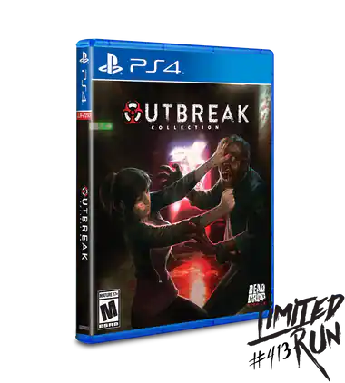 Sure, here is the corrected and grouped text:
- PS4
- OUTBREAK COLLECTION
- DEAD DROP
- M (ESRB)
- OUTBREAK
- DEAD DROP - M (Mature 17+)