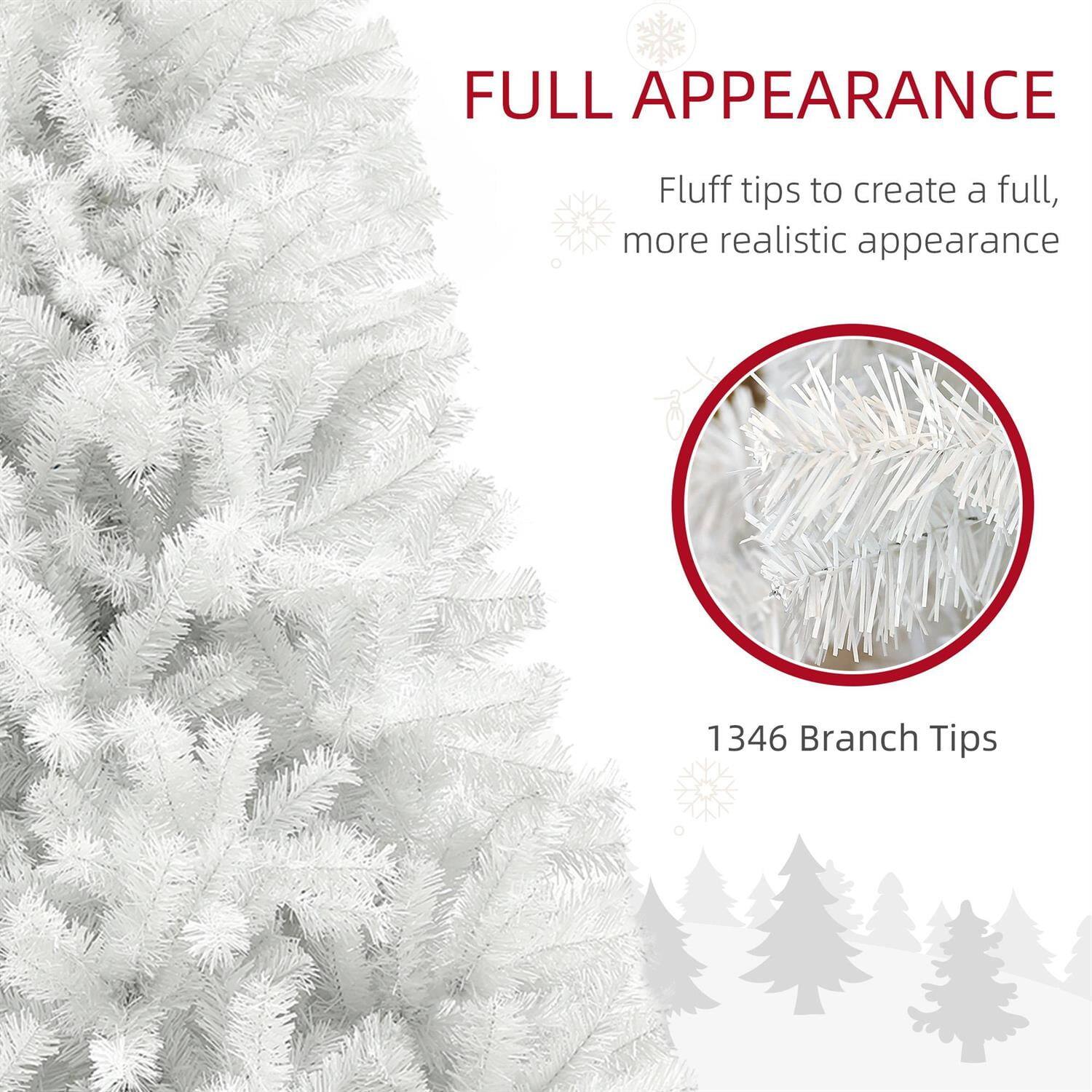 FULL APPEARANCE

Fluff tips to create a full, more realistic appearance

1346 Branch Tips