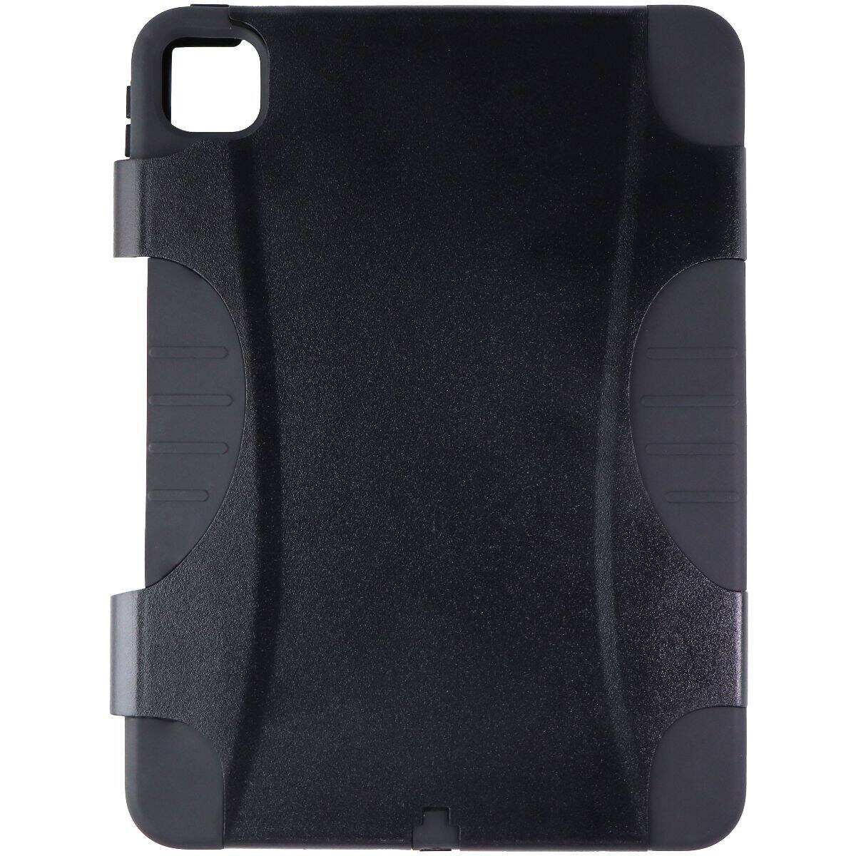 Angle. Verizon - Verizon Case for 2020 11-inch iPad Pro | Color: Clear & Black - Black.