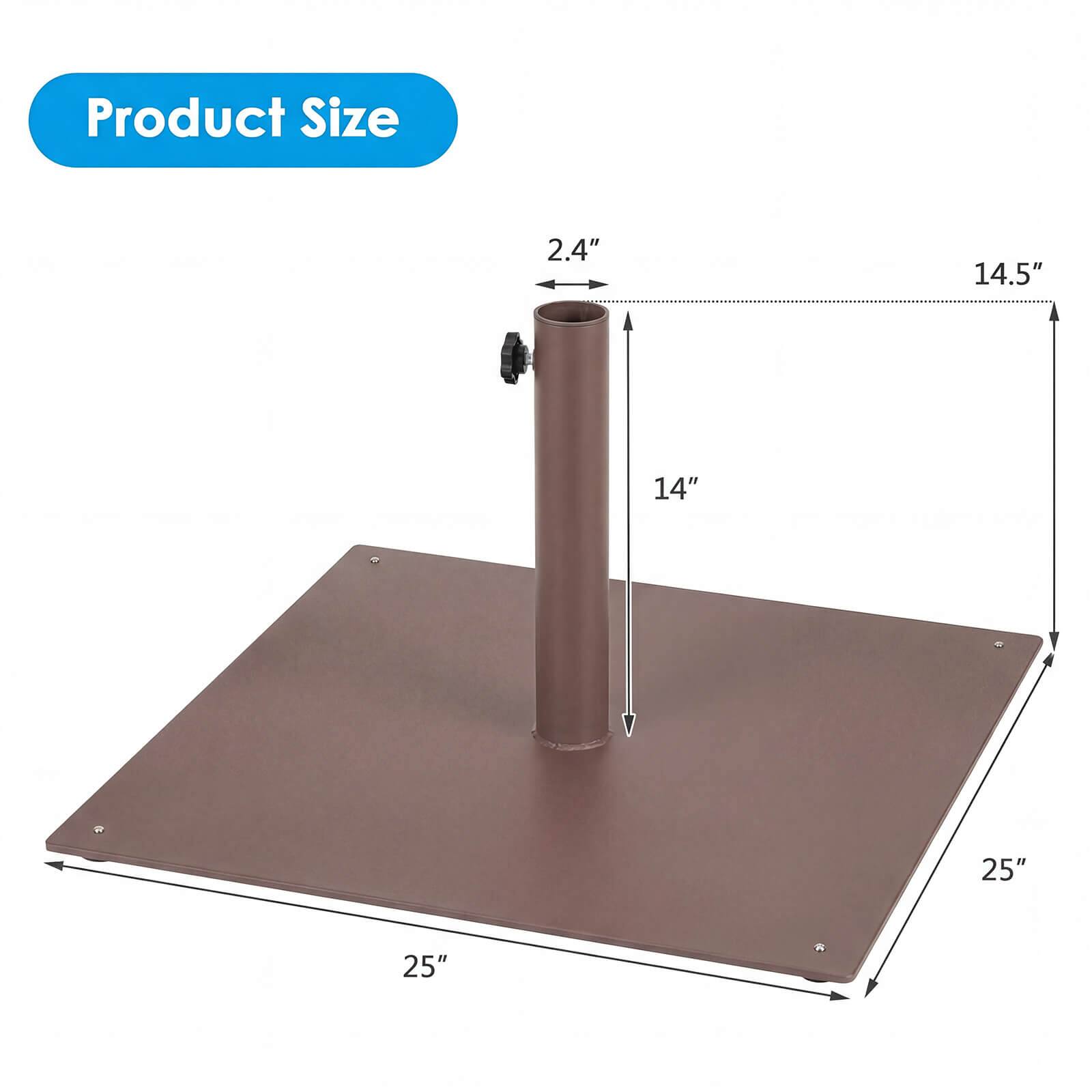 Product Size: 2.4" x 14.5" x 14" x 25" x 25"