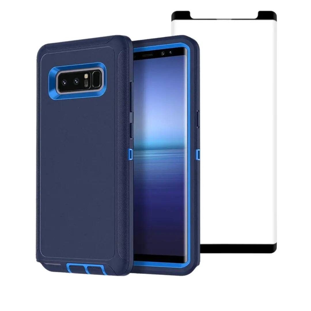 Alt View 6. Entronix - Entronix Bundle for Galaxy Note 9 - Heavy Duty Case & 1 Screen Protector - Black.