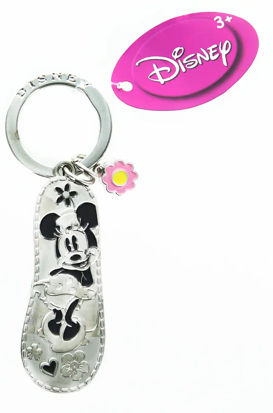 Monogram Disney Key Rings Disney Minnie Mouse Flip Flop Pewter Key Ring Orange 24168 - Best Buy