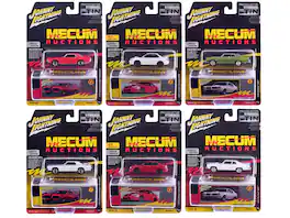 Johnny Lightning - Collector's Tin 2024 Set of 6 Cars Release 2 Limited Edition 1/64 - Multicolor