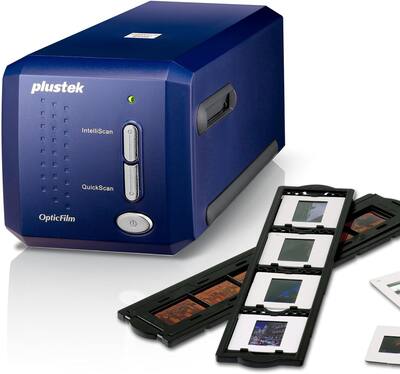 Plustek OpticFilm 8100 35mm Negative Film/Slide Scanner with 7200 Plustek OpticFilm 8100 35mm Negative Film/Slide Scanner with 7200